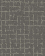A-Street Prints Shea Charcoal Distressed Geometric Wallpaper