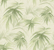 A-Street Prints Darlana Green Grasscloth Wallpaper