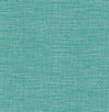 A-Street Prints Exhale Turquoise Woven Texture Wallpaper