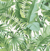 A-Street Prints Alfresco Green Tropical Palm Wallpaper
