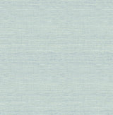 A-Street Prints Agave Aqua Imitation Grasscloth Wallpaper