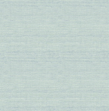 A-Street Prints Agave Aqua Imitation Grasscloth Wallpaper