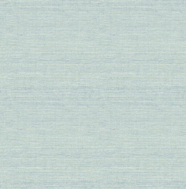 A-Street Prints Agave Aqua Imitation Grasscloth Wallpaper