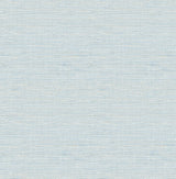 A-Street Prints Agave Blue Imitation Grasscloth Wallpaper