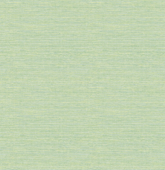A-Street Prints Agave Green Imitation Grasscloth Wallpaper