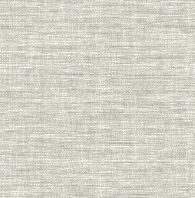 A-Street Prints Exhale Grey Woven Texture Wallpaper