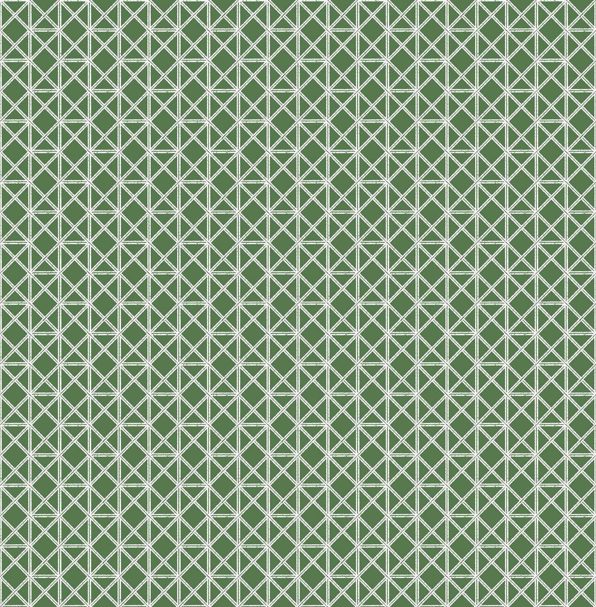 A-Street Prints Lisbeth Green Geometric Lattice Wallpaper