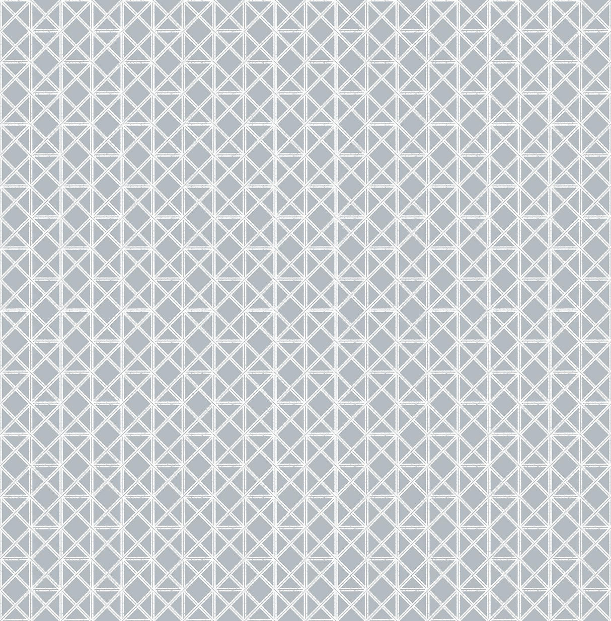 A-Street Prints Lisbeth Grey Geometric Lattice Wallpaper