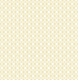 A-Street Prints Lisbeth Yellow Geometric Lattice Wallpaper