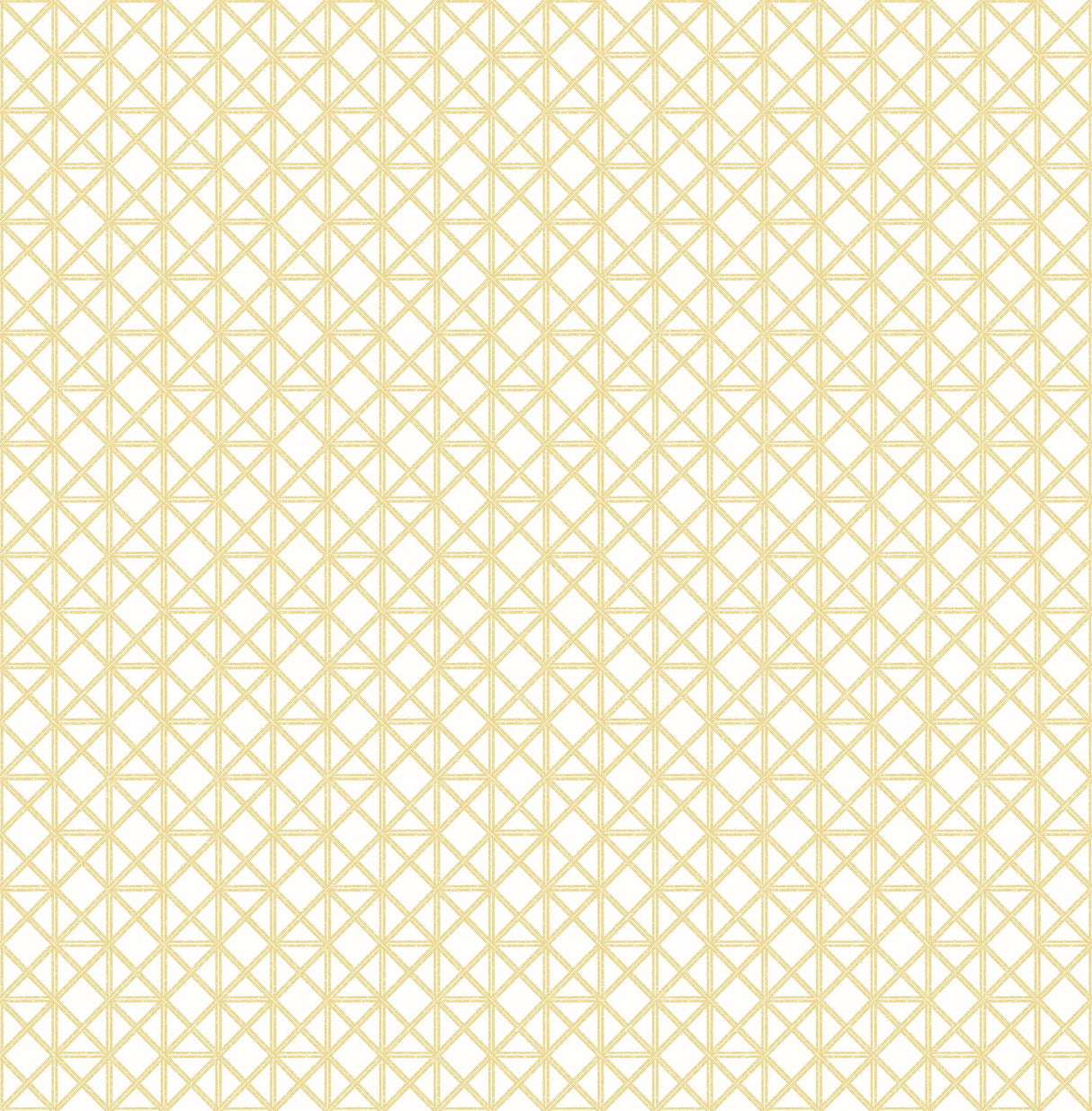 A-Street Prints Lisbeth Geometric Lattice Yellow Wallpaper