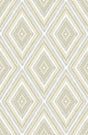 A-Street Prints Zaya Light Yellow Tribal Diamonds Wallpaper