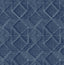A-Street Prints Moki Blue Lattice Geometric Wallpaper