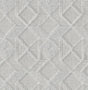 A-Street Prints Moki Grey Lattice Geometric Wallpaper