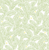 A-Street Prints Athina Fern Sage Wallpaper