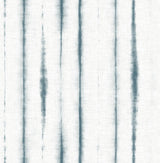 A-Street Prints Orleans Teal Shibori Faux Linen Wallpaper
