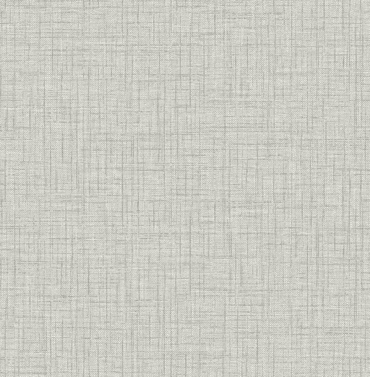 A-Street Prints Jocelyn Grey Faux Fabric Wallpaper