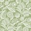 A-Street Prints Alma Green Tropical Floral Wallpaper