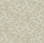 A-Street Prints Lei Neutral Etched Leaves Wallpaper