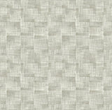 A-Street Prints Ting Taupe Abstract Woven Wallpaper