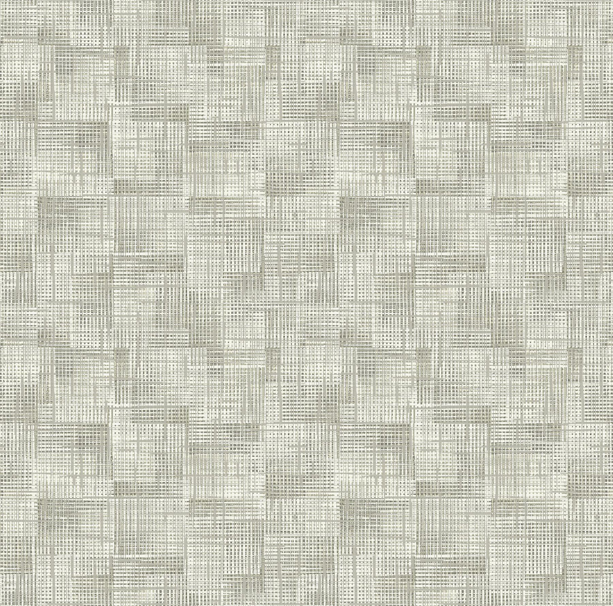 A-Street Prints Ting Abstract Woven Taupe Wallpaper