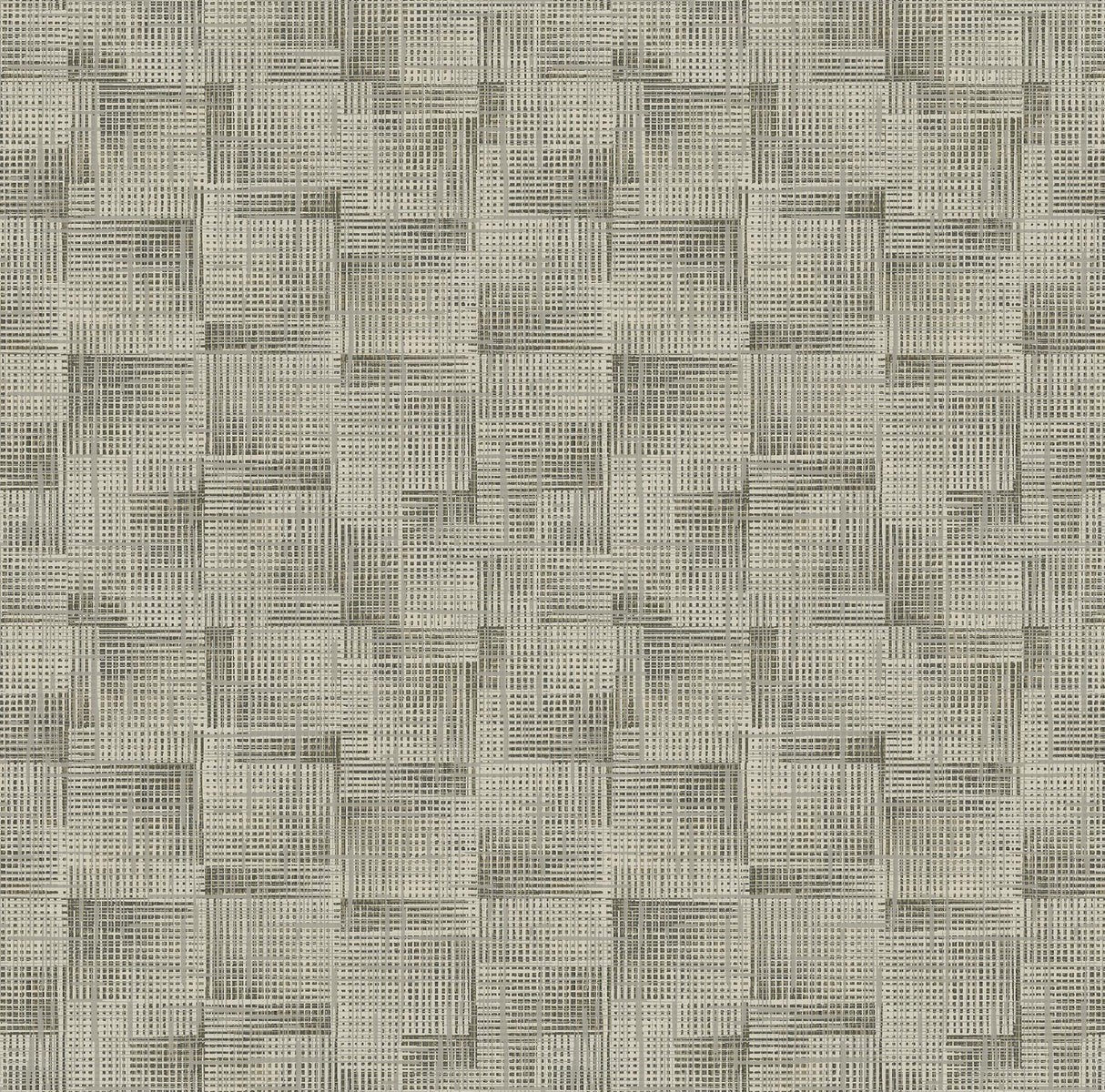 A-Street Prints Ting Coffee Abstract Woven Wallpaper