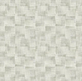 A-Street Prints Ting Sage Abstract Woven Wallpaper