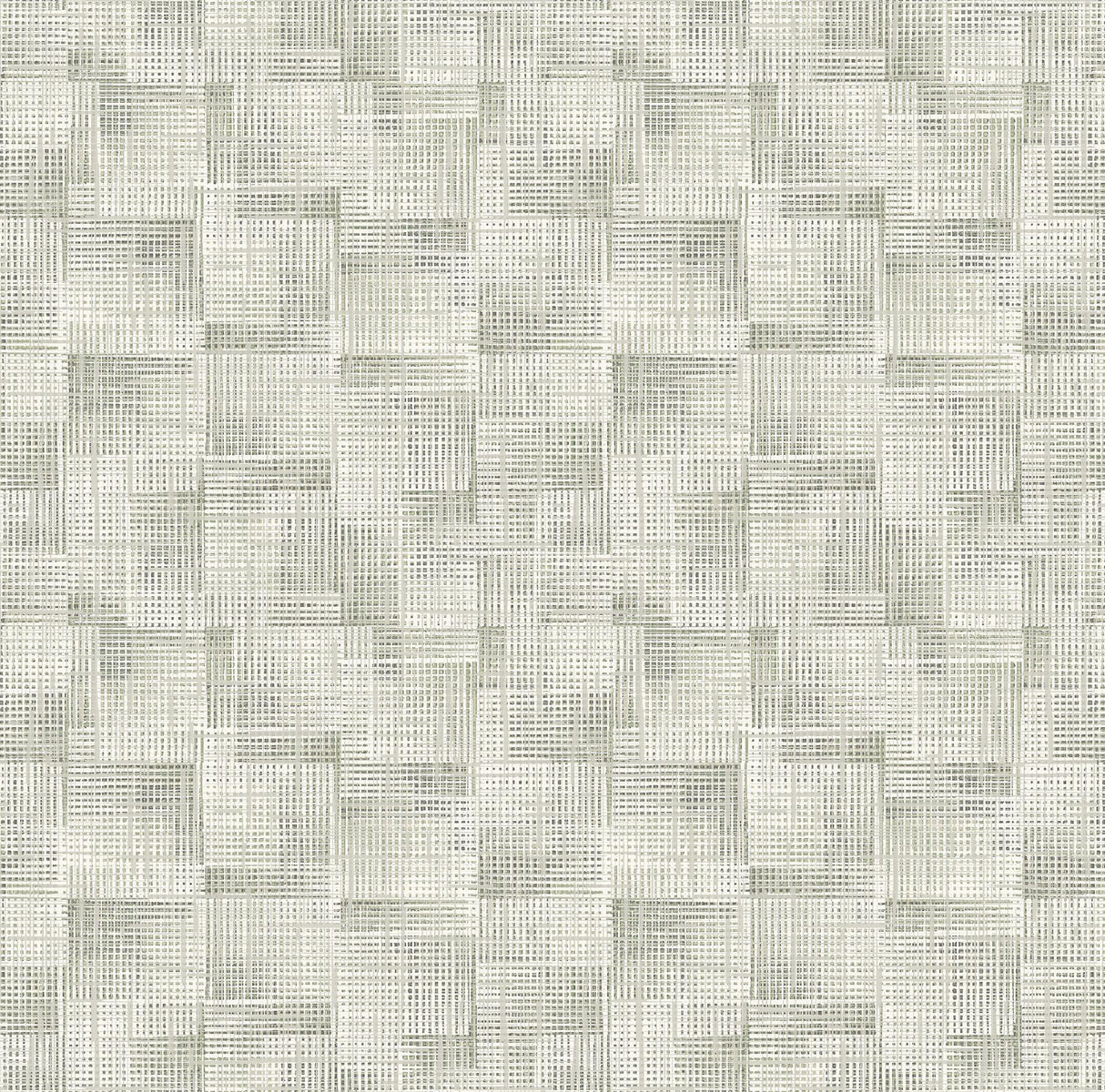 A-Street Prints Ting Abstract Woven Sage Wallpaper