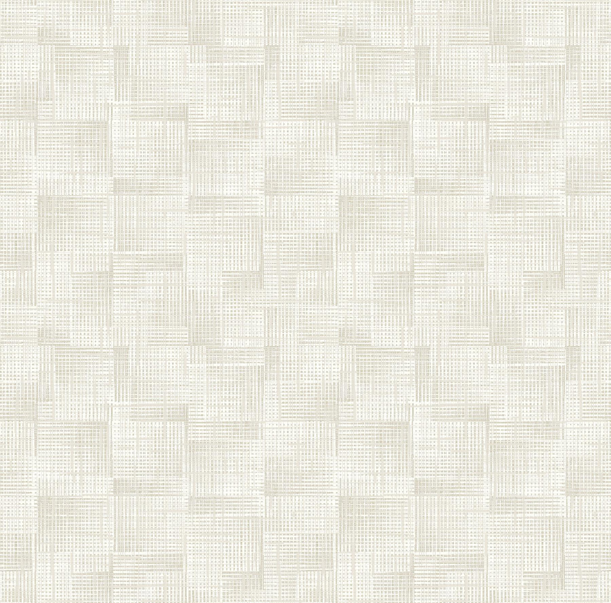 A-Street Prints Ting Abstract Woven Cream Wallpaper