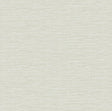 A-Street Prints Lela Silver Faux Linen Wallpaper