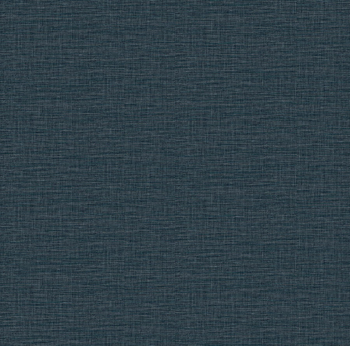 A-Street Prints Lela Navy Faux Linen Wallpaper