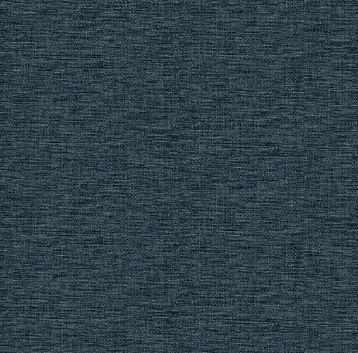 A-Street Prints Lela Faux Linen Navy Wallpaper