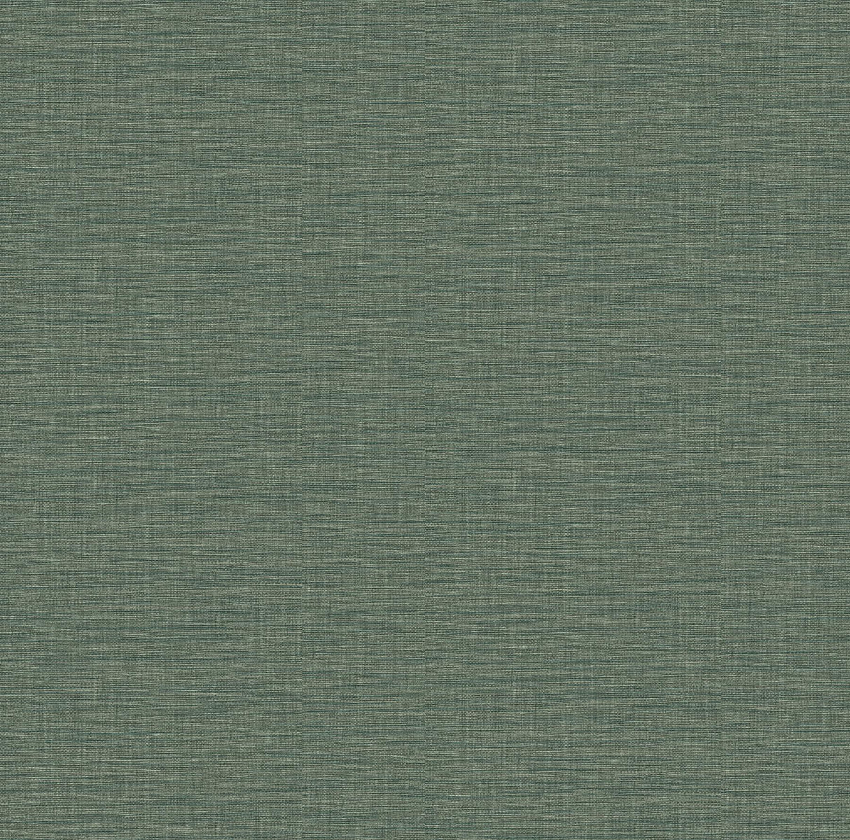 A-Street Prints Lela Green Faux Linen Wallpaper