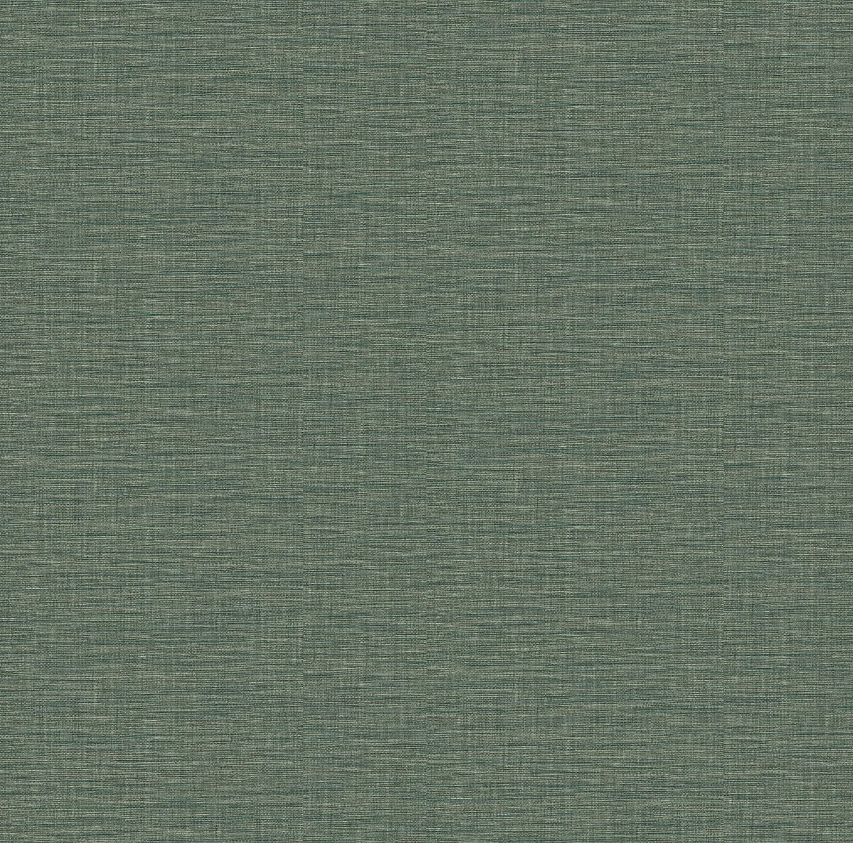A-Street Prints Lela Faux Linen Green Wallpaper