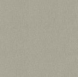 A-Street Prints Sydney Grey Faux Linen Wallpaper