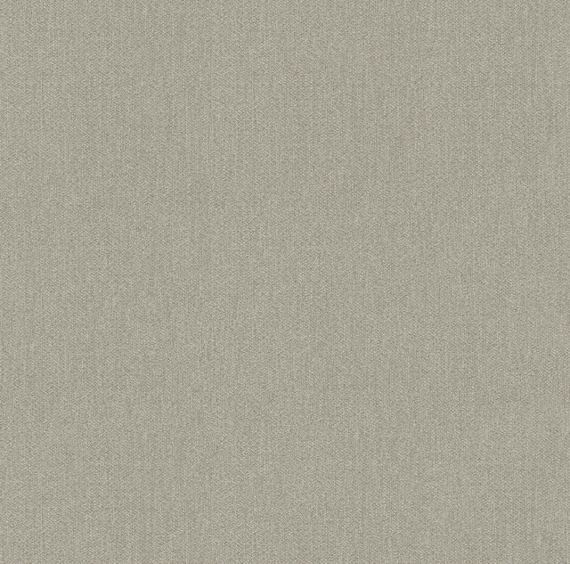 A-Street Prints Sydney Grey Faux Linen Wallpaper