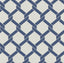 A-Street Prints Payton Blue Hexagon Trellis Wallpaper