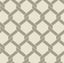 A-Street Prints Payton Grey Hexagon Trellis Wallpaper