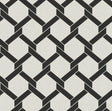 A-Street Prints Payton Black Hexagon Trellis Wallpaper
