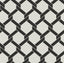 A-Street Prints Payton Black Hexagon Trellis Wallpaper