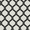 A-Street Prints Payton Black Hexagon Trellis Wallpaper