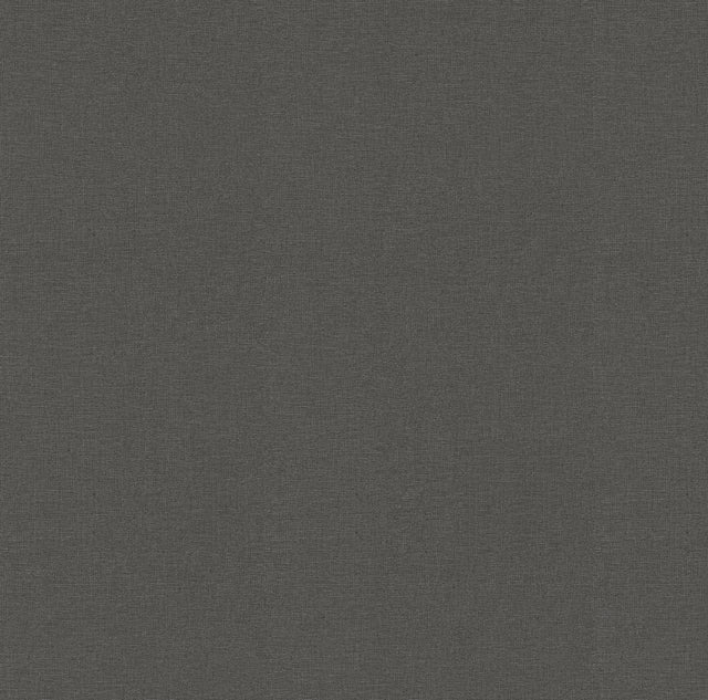 A-Street Prints Meade Charcoal Fine Weave Wallpaper
