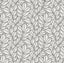 A-Street Prints Coraline White Leaf Wallpaper