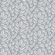A-Street Prints Coraline Blue Leaf Wallpaper