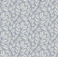 A-Street Prints Coraline Blue Leaf Wallpaper