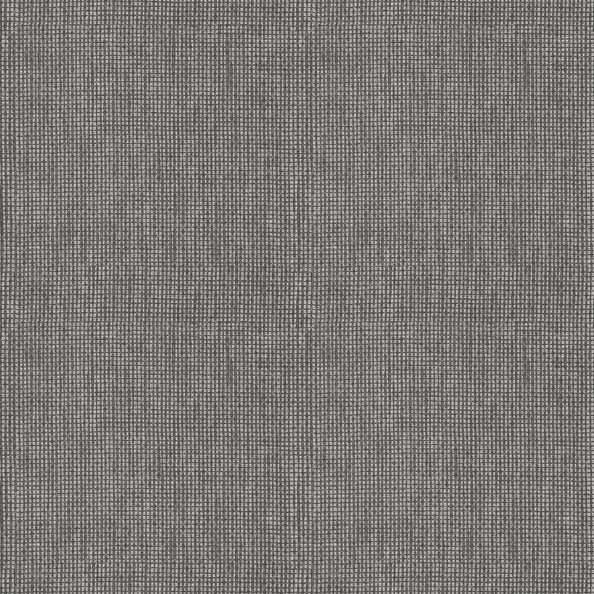 A-Street Prints Dunstan Basketweave Black Wallpaper