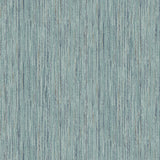A-Street Prints Justina Teal Faux Grasscloth Wallpaper