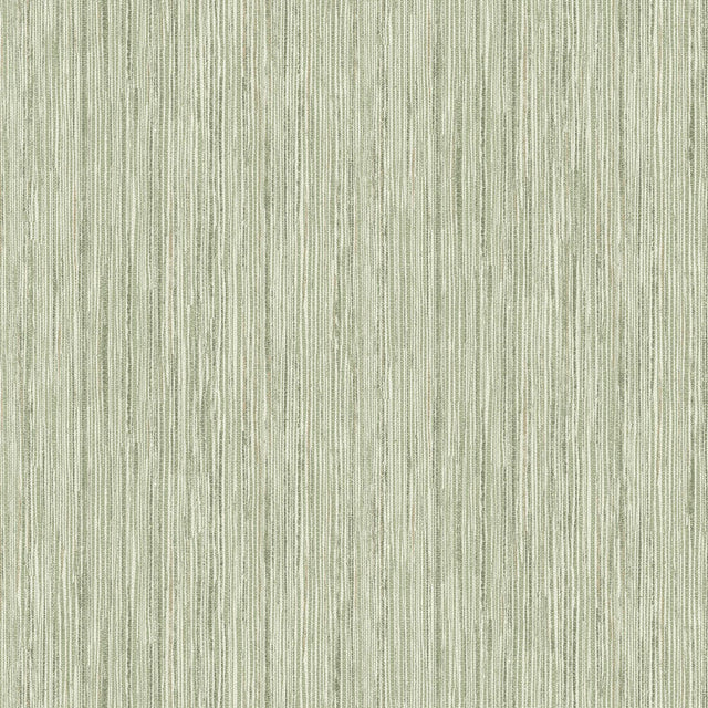 A-Street Prints Justina Green Faux Grasscloth Wallpaper