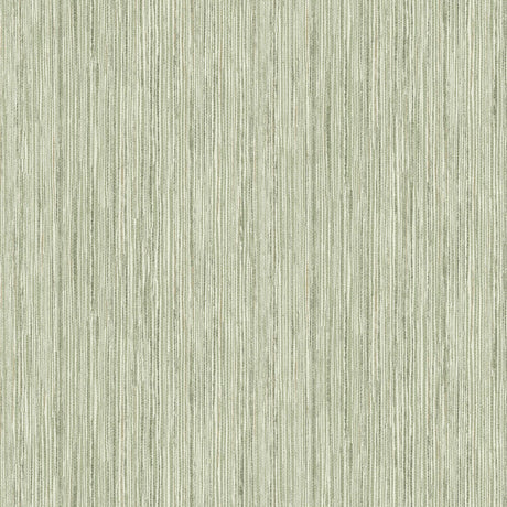 A-Street Prints Justina Faux Grasscloth Green Wallpaper
