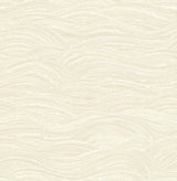 A-Street Prints Leith Cream Zen Waves Wallpaper