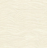 A-Street Prints Leith Zen Waves Cream Wallpaper